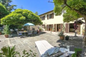 A garden outside Villa Balducci