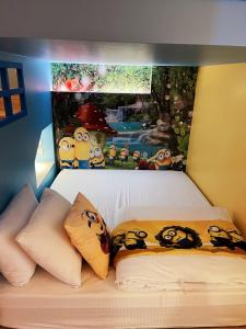 Letto o letti in una camera di Han Tian Slide
