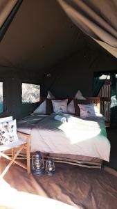 Voodi või voodid majutusasutuse Guestfarm Camp Oubokberg toas