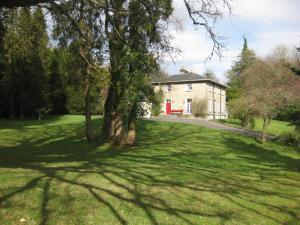 a house with a large tree in the yard at Glebe House in Mohill