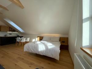 Posteľ alebo postele v izbe v ubytovaní Apartmány Hacienda Boží Dar
