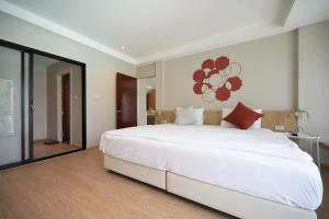 Postel nebo postele na pokoji v ubytování Platinum hotel