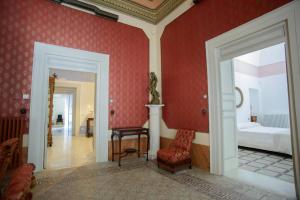 A seating area at Palazzo Introna