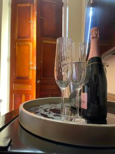Nápoje v ubytování Boutique Hotel Belgica