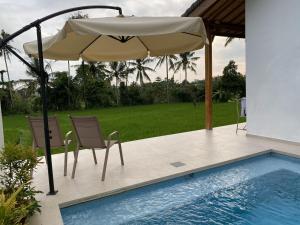 Бассейн в Luxury Villa Ada Padi Ubud one bed room или поблизости