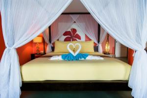 Lareena Resort Koh Larn Pattayaにあるベッド