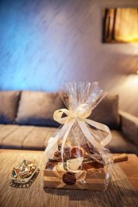 Χώρος καθιστικού στο FeelSTONE apartmani Brzeće