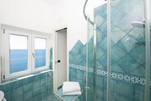 Koupelna v ubytování Hotel La Ninfa