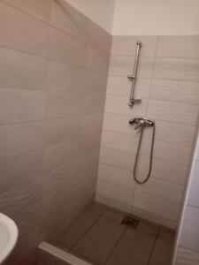 Kúpeľňa v ubytovaní Apartman Pávai-Silye