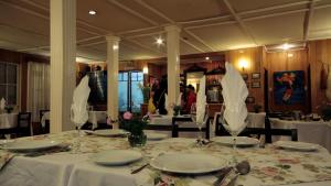 Restaurace v ubytování Hotel Unicornio Azul