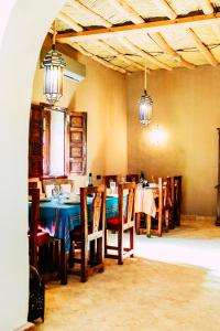 Restaurace v ubytování Riad Caravasar