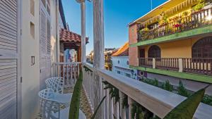 Balkón nebo terasa v ubytování Lunalá Hotel Boutique