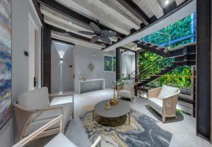 Posezení v ubytování Lunalá Hotel Boutique