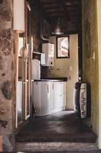 Kuchyň nebo kuchyňský kout v ubytování Cabañas Las Perdices de Candonga