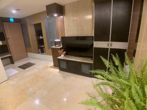 Kuchyň nebo kuchyňský kout v ubytování Michelle hotel