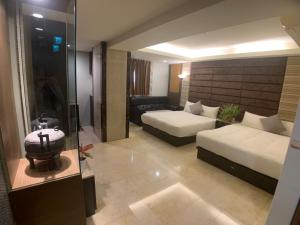 Posezení v ubytování Michelle hotel