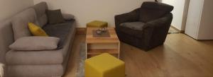 A seating area at Apartman Mina Divcibare
