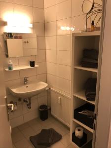 Koupelna v ubytování Schönes Apartment mit Balkon