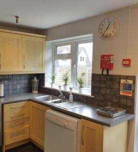 Kjøkken eller kjøkkenkrok på Stansted Lodge Guest House