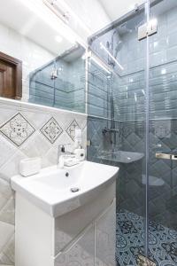 Vonios kambarys apgyvendinimo įstaigoje Best Apartment Kulisha 4