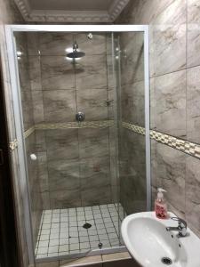 Ett badrum på Casa 57