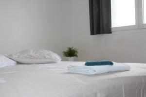 เตียงในห้องที่ L4 - Green and cosy flat close Paris - WIFI & NETFLIX