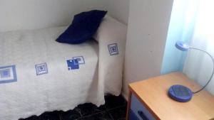 Posteľ alebo postele v izbe v ubytovaní Charming Apartment Santa Cruz