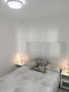 Un ou plusieurs lits dans un hébergement de l'établissement 3 bedrooms appartement with wifi at Las Palmas de Gran Canaria 3 km away from the beach
