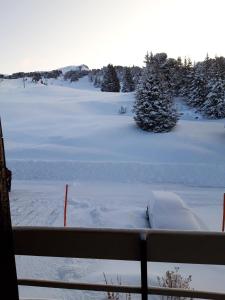 Studio cosy avec balcon et vue sur la montagne à Chamrousse - 19 m² v zimě