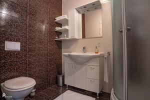 Koupelna v ubytování Hotel Amarilis