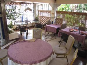 Villa Les Aigrettesにあるシーティングエリア