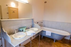 Koupelna v ubytování Villa Nichesola