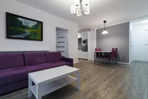 Posezení v ubytování Apartamenty Spokojna 24C