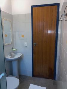 Koupelna v ubytování Pousada Manacá Paraty