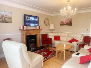 Istumisnurk majutusasutuses Rockfield Manor B&B, Knock