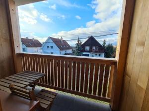 Balkón alebo terasa v ubytovaní Villa Korálka