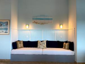 Posezení v ubytování Hideaways Exuma