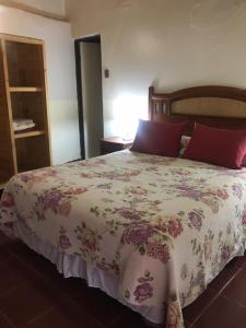 Postel nebo postele na pokoji v ubytování Hostal Puritama