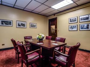 A seating area at Leo House