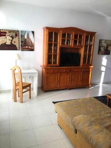 Posedenie v ubytovaní 2 bedrooms appartement with city view balcony and wifi at El Paso