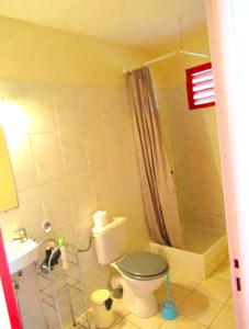 Koupelna v ubytování Charmant studio à Sainte-Anne - 37 m² avec jardin privatif