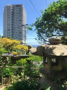 Zahrada ubytování Guesthouse Nishihara