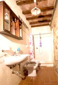 Kúpeľňa v ubytovaní Spacious Apartment in Massa Marittima with Shared Pool