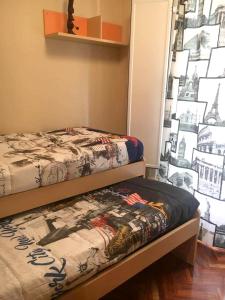 Posteľ alebo postele v izbe v ubytovaní Spacious apartment in A Coruña 80 m² with parking