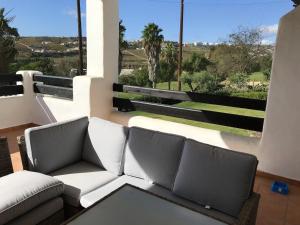 A seating area at Spacious Apartment with Views in Málaga, 77 m², Shared Pool