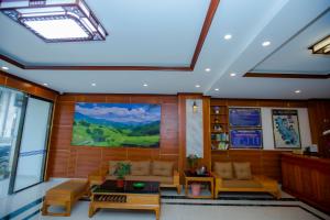 Posezení v ubytování SAPA KING HOTEL HUNG VUONG HOTEl