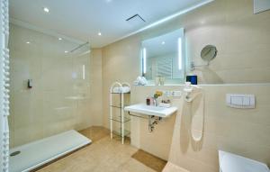 Koupelna v ubytování Genusshotel Wenisch