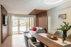 Telewizja i/lub zestaw kina domowego w obiekcie Appartements Wehrhof by Schladmingurlaub