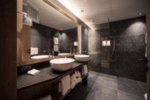 Koupelna v ubytování Hotel Cappella