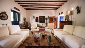 Posezení v ubytování Casa La Bisbal